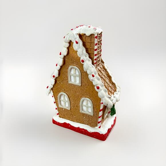 NWT Peppermint& Pine Gingerbread Man Cookie House XMAS Gift Set Hand Towels Mugs - Picture 16 of 16